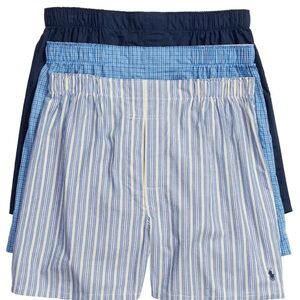 Polo Ralph Lauren Men's 3 Pack Cotton Boxers